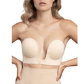 BYE-BRA - BRA WITHOUT HANDLES SHAPE U BEIGE CUP C