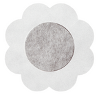BYE-BRA - FLOWER NIPPLE CUPS PACK 3 UNITS SIZE XL