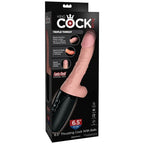 KING COCK - PLUS TRIPLE THREAT LIGHT SKIN TONE