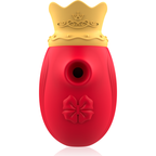 INTENSE - CLITORIS STIMULATOR 10 SUCTION AND LICKING MODES - RED