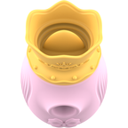 INTENSE - CLITORIS STIMULATOR 10 SUCTION AND LICKING MODES - PINK