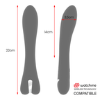 BRILLY GLAM - RYAN VIBRATOR + WATCHME REMOTE CONTROL