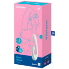 SATISFYER - HEAT WAVE VIBRATOR APP WHITE