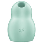 SATISFYER - PRO TO GO 1 DOUBLE AIR PULSE STIMULATOR & VIBRATOR GREEN