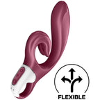 SATISFYER - LOVE ME RABBIT VIBRATION RED