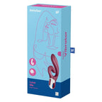 SATISFYER - LOVE ME RABBIT VIBRATION RED