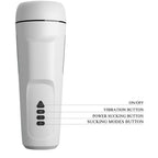 PRETTY LOVE - SIENNA VIBRATING MALE MASTURBATOR WITH VOICE AND SUCTION
