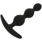 BLACK&SILVER - RUPERT ANAL BALL CHAIN 10 CM