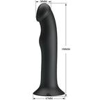 PRETTY LOVE - MURRAY BLACK CLITORAL VIBRATOR AND SUCKER