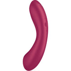 SATISFYER - CURVE TRINITY 1 AIR PULSE VIBRATION RED