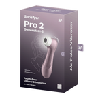 SATISFYER - PRO 2 AIR PULSE STIMULATOR VIOLET