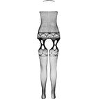 PASSION - ECO COLLECTION BODYSTOCKING ECO BS006 BLACK
