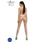 PASSION - ECO COLLECTION BODYSTOCKING ECO S006 WHITE