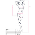 PASSION - BS094 RED BODYSTOCKING ONE SIZE