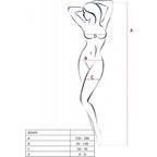 PASSION - BS099 BLACK BODYSTOCKING ONE SIZE