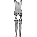 PASSION - BS099 BLACK BODYSTOCKING ONE SIZE