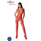 PASSION - BS099 RED BODYSTOCKING ONE SIZE