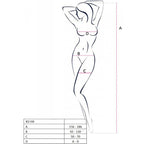 PASSION - BS100 WHITE BODYSTOCKING ONE SIZE