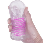 PRETTY LOVE - FANTASY MALE MASTURBATOR WITH INTERNAL SPIRAL AND TRANSPARENT BALLS