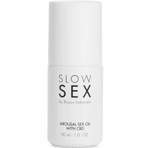 BIJOUX - SLOW SEX SEXUAL MASSAGE OIL WITH CBD 30 ML
