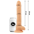 COCK MILLER - SILICONE DENSITY ARTICULABLE COCKSIL 24 CM