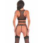 LIVCO CORSETTI FASHION - FINICIA LC90725 GARTER BELT BLACK
