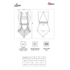 LIVCO CORSETTI FASHION - LIXPEN LC 90612 BODY BLACK L/XL