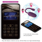 PRETTY LOVE - DOREEN PURPLE RECHARGEABLE VIBRATING EGG