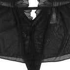 SUBBLIME - TEDDY HALTER NECK BARE BACK LACE BLACK L/XL