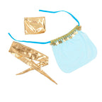 SUBBLIME - INDIA STYLE BLUE LINGERIE SET L/XL