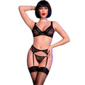 CHILIROSE - CR 4692 SET FOUR PIECES BLACK L