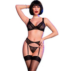 CHILIROSE - CR 4692 SET FOUR PIECES BLACK L