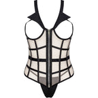 LIVCO CORSETTI FASHION - LAURA LC 20215 CORSET + THONG L/XL