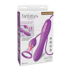 FANTASY FOR HER - ULTIMATE PLEASURE MAX SUCTION HOSE WITH STIMULATING TONGUE PURPLE