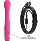 PRETTY LOVE - FRITZ RABBIT VIBRATOR 12 VIBRATIONS PINK