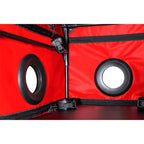 SECRET DOME - KINK CLUB LA NICHE CABIN BLACK & RED