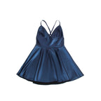 SUBBLIME - 955427 DRESS WITH BLUE LEATHER STRAPS L/XL
