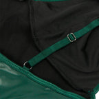 SUBBLIME - 955434 DRESS WITH GREEN LEATHER STRAPS S/M