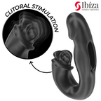 IBIZA - ROSE VIBRATOR FLICKING EFFECT AND CLIT STIMULATOR
