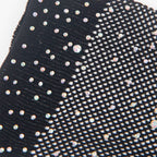 SUBBLIME - 957469SHINE TRANSPARENT GLOVES BLACK S/M