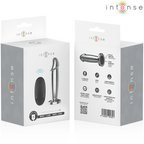 INTENSE - ANAL PLUG 10 VIBRATIONS METAL DILDO WITH REMOTE CONTROL M