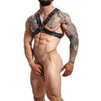 MOB - DNGEON BLACK CHAIN HARNESS ONE SIZE X