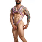 MOB - DNGEON CROSSED PENIS HARNESS ONE SIZE