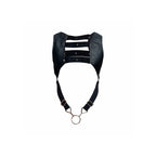 MOB - DNGEON BLACK HARNESS WITH UPPER COCK RING ONE SIZE