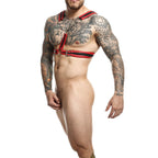 MOB - DNGEON RED HARNESS WITH CHAINS ONE SIZE