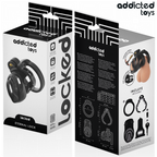 ADDICTED TOYS LOCKED - ETERNAL LOCK PENIS CAGE 9 CM