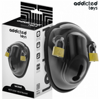 ADDICTED TOYS LOCKED - KEYLESS RESTRAINT PENIS CAGE 11.5 CM