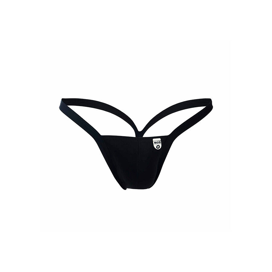 MOB - BLACK THONG SIZE L