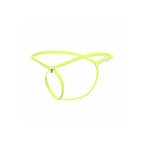 MOB - GREEN TEAR-SHAPED THONG SIZE L/XL
