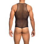 MOB - TRANSPARENT BLACK BODYSHEER SIZE L/XL